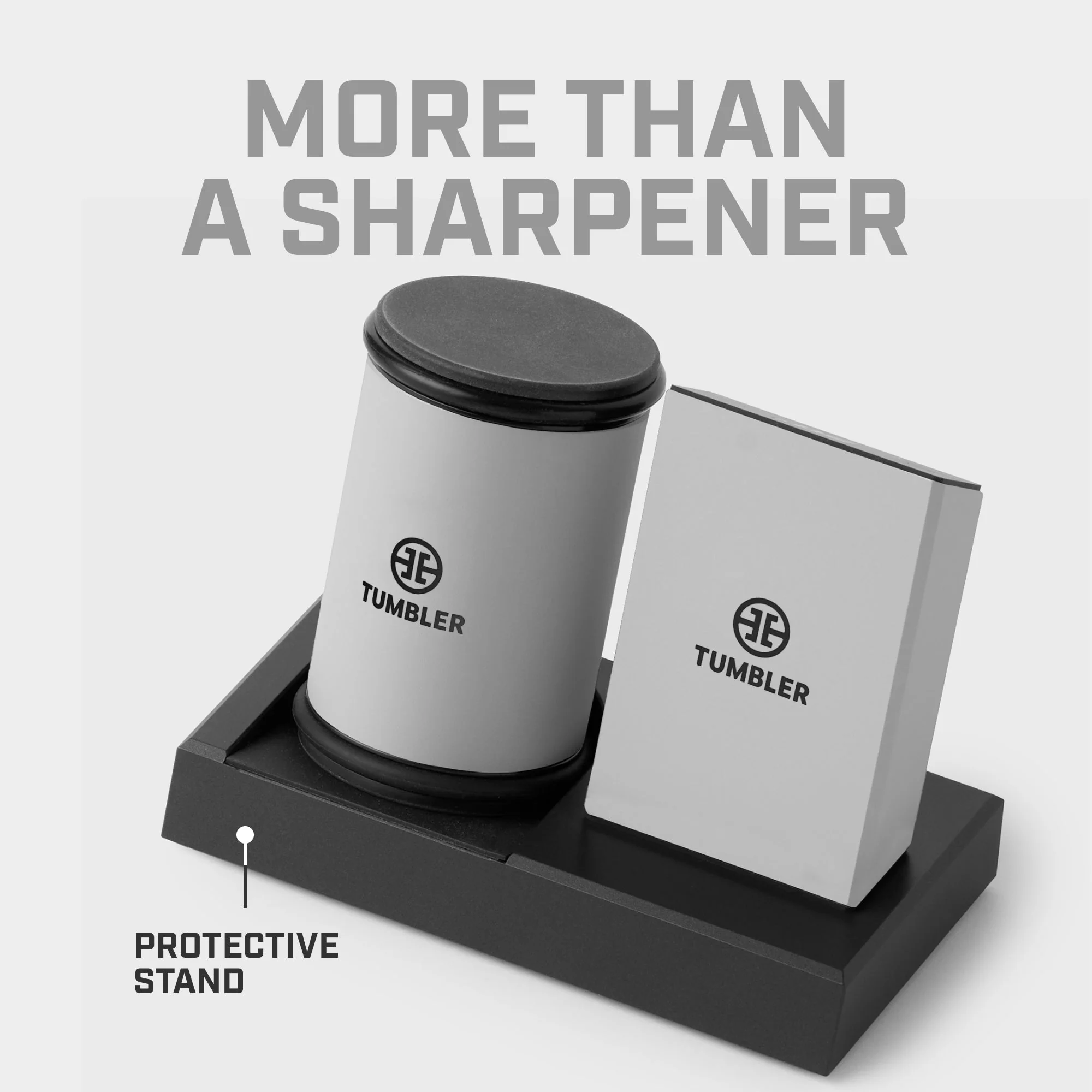 Tumbler Pro Diamond Rolling Knife Sharpener Set - Arctic Gray - Image 11